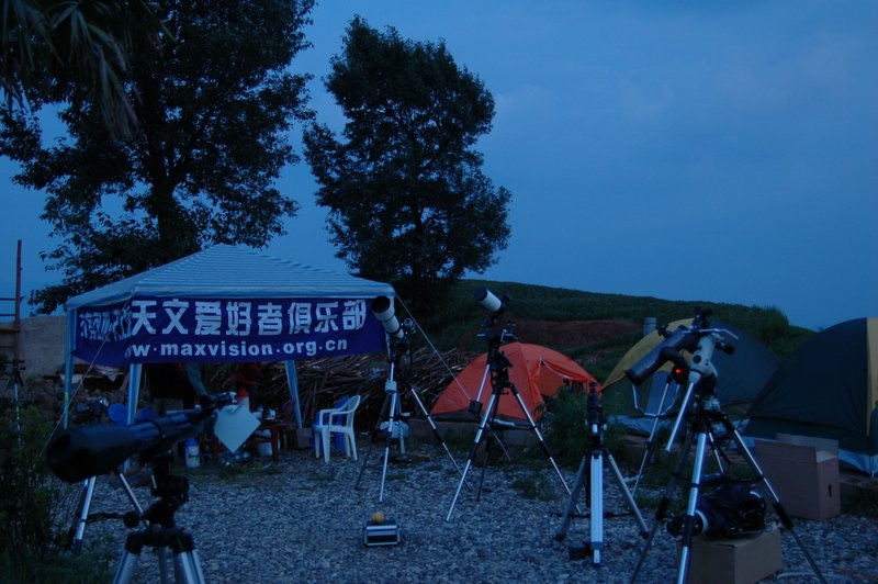 帐篷也架好了