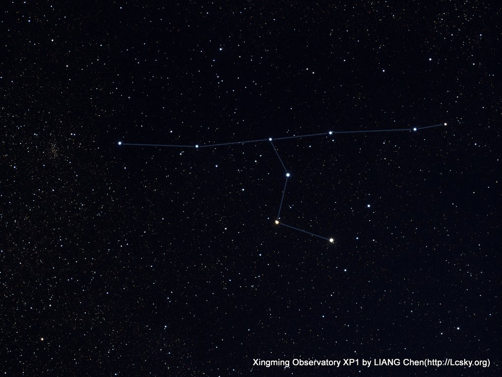 衣架星团，双筒的好目标