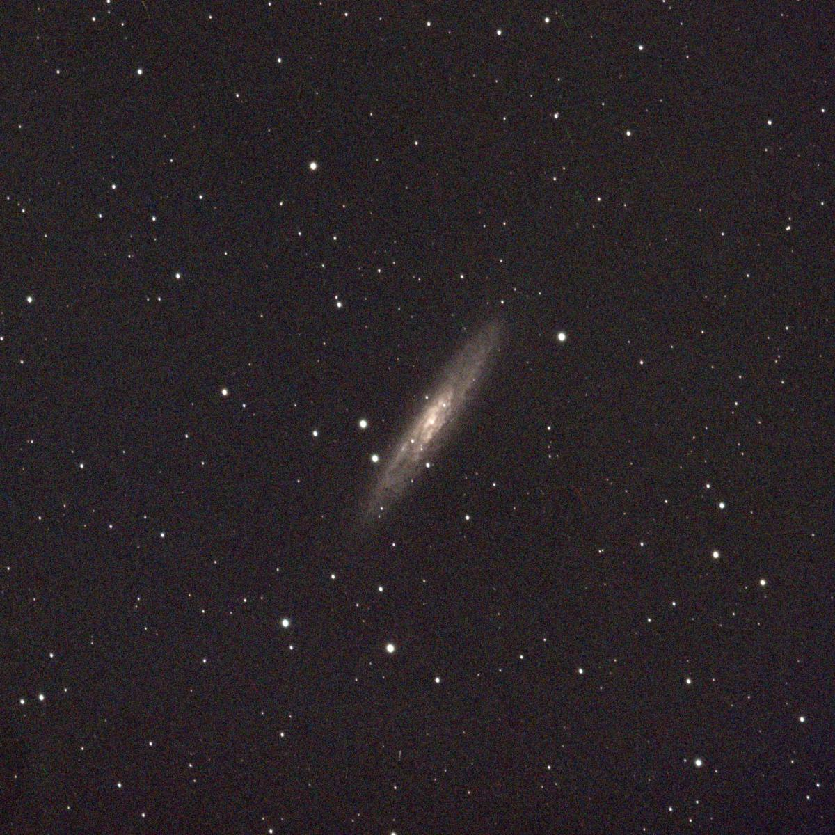 NGC 253 银币星系，是位于玉夫座的一个螺旋星系。单张RGB 60s~120s若干，共计3小时曝光